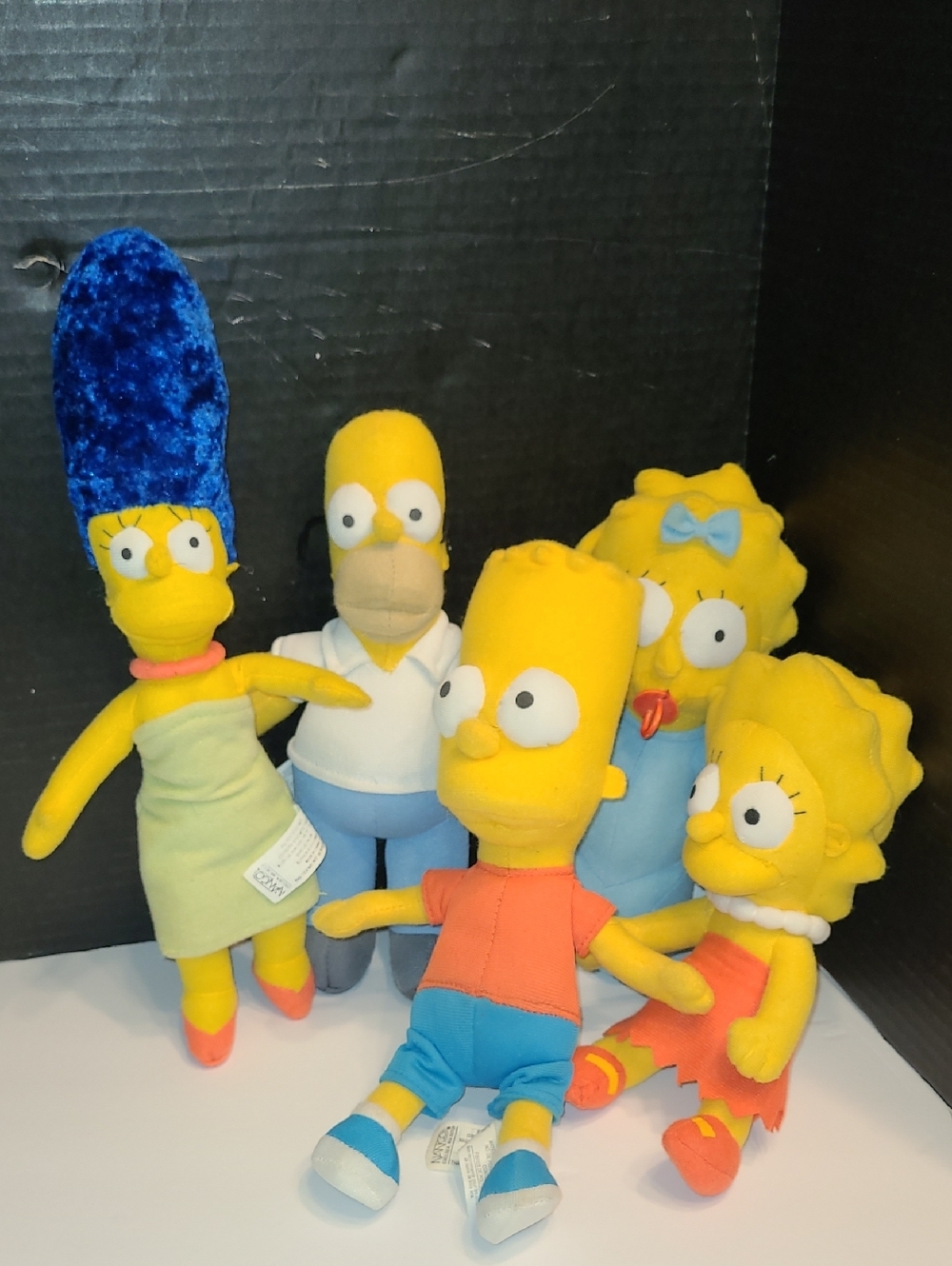 The Simpsons Family Plush Set 2005 Nanco Set Of 5  Vintage
